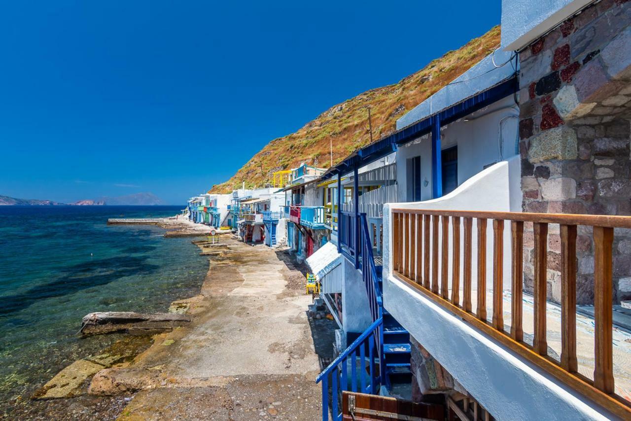 Вілла Neosikos Amazing Beach House In Milos Island Klima  Екстер'єр фото